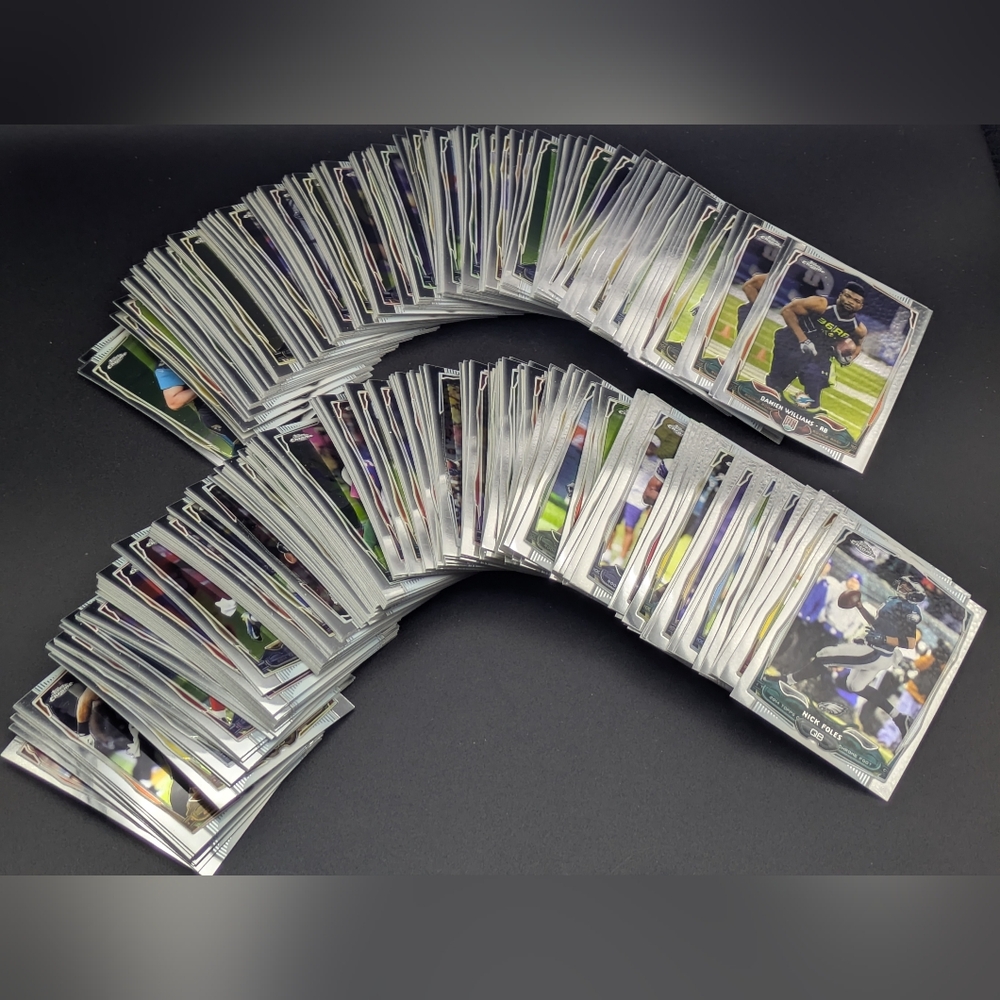 2014 Topps Chrome Mini Football Cards Rookies & Stars 215 Card Lot RC Heavy